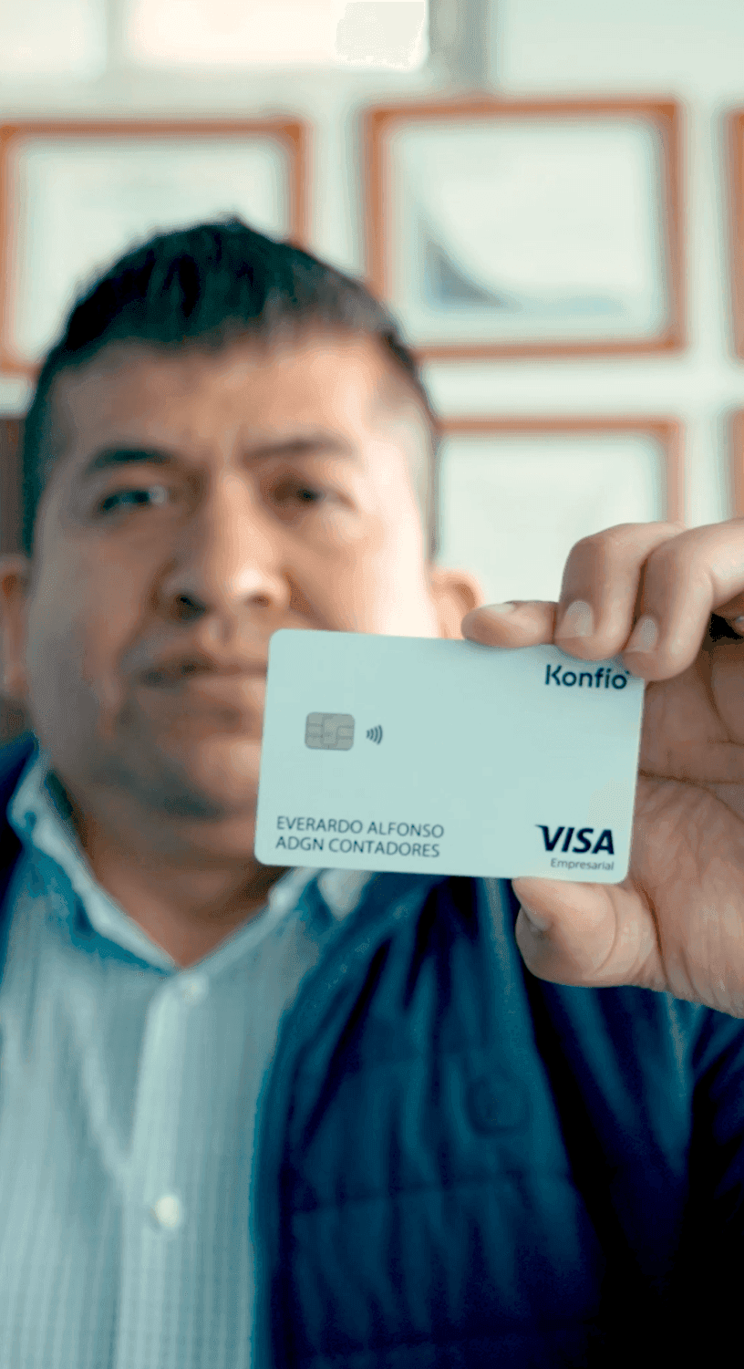 Konfío nos dio ese empujón para salir adelante