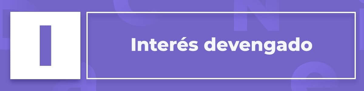 Interés devengado