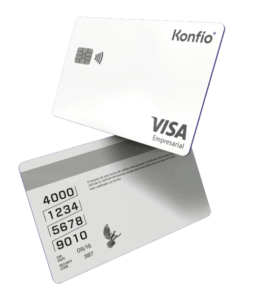 TARJETA DE CRÉDITO EMPRESARIAL KONFÍO