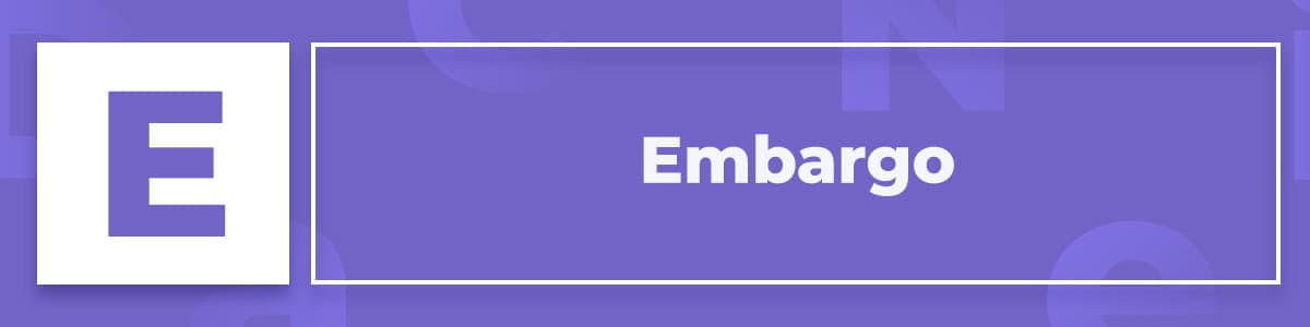 Embargo