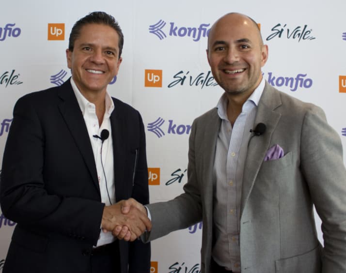 Konfío y UP Sí Vale anuncian alianza a favor de las Pymes
