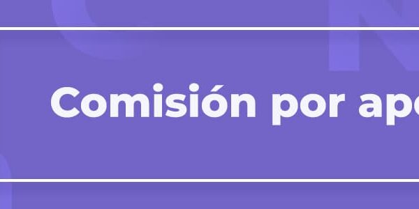 Comisión por apertura