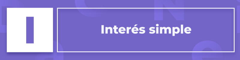 Interés simple