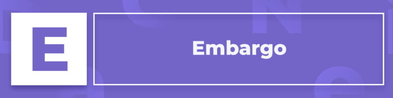 Embargo