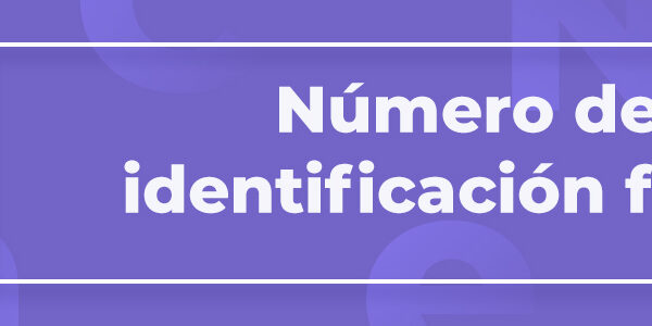 Términos del glosario 1 Número de identificación fiscal
