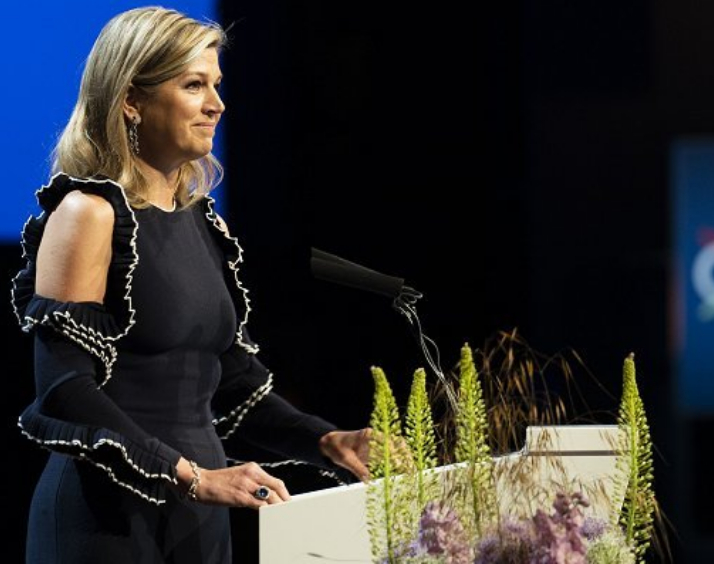 La reina Máxima de Holanda destaca a Konfío en el GES 2019