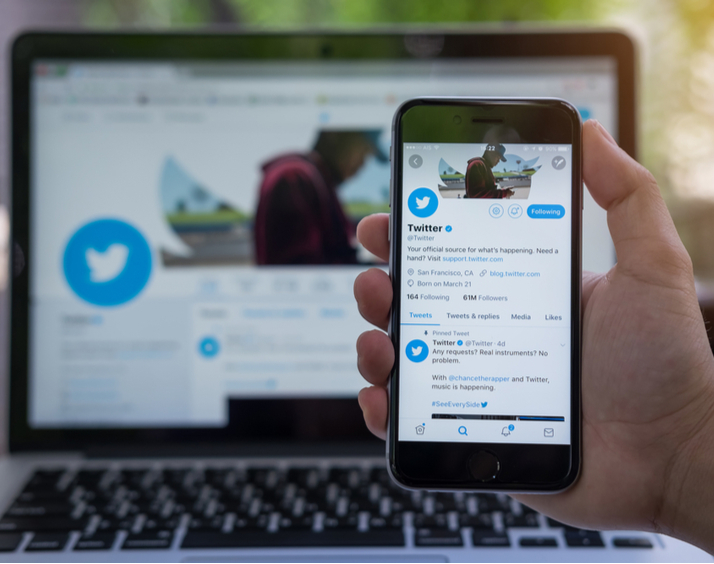 Twitter reporta aumento de ingresos y usuarios en 2019