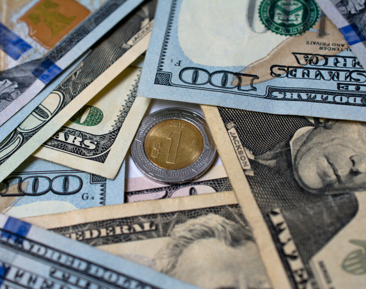 Por primera vez en 2019, dólar supera los 20 pesos