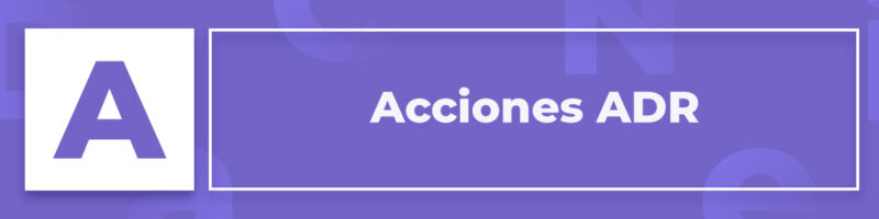 Acciones ADR