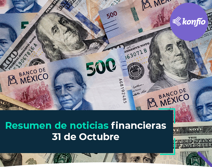 Noticias financieras: resumen 31 de octubre