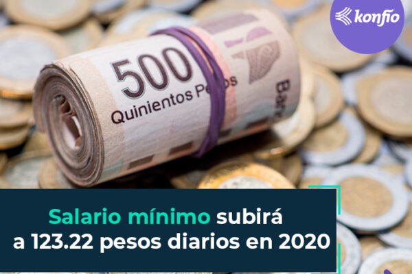 Salario mínimo subirá a 123.22 pesos diarios en 2020 15 Salario mínimo subirá a 123.22 pesos diarios en 2020
