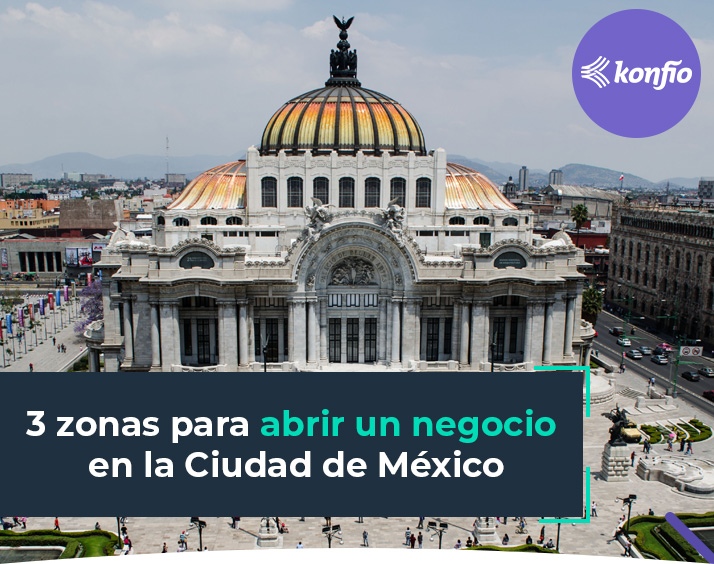 3 zonas para abrir un negocio en la Ciudad de México