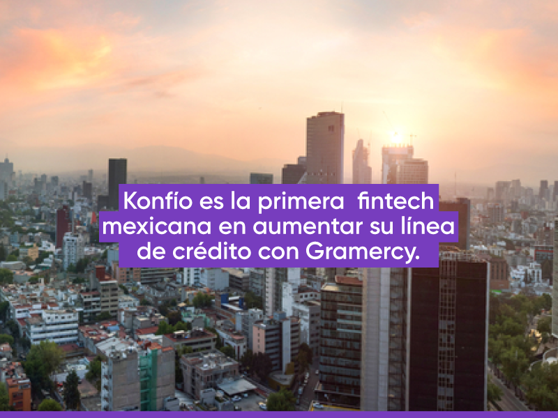 KONFÍO AUMENTA SU LÍNEA DE CRÉDITO CON GRAMERCY