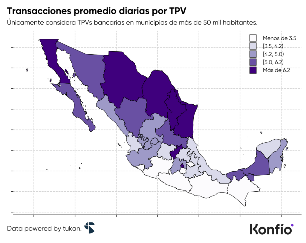 Las terminales punto de venta procesan el equivalente al 15% del PIB