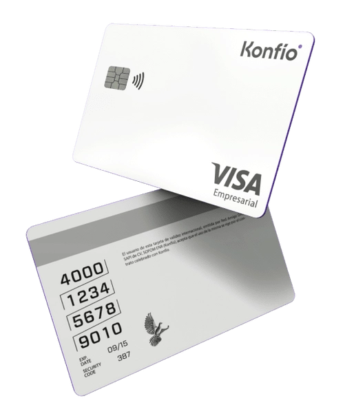 Tarjeta Empresarial Konfío
