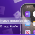 Nuevo menú en la app Konfío: gestiona tu Tarjeta Empresarial más fácil y rápido