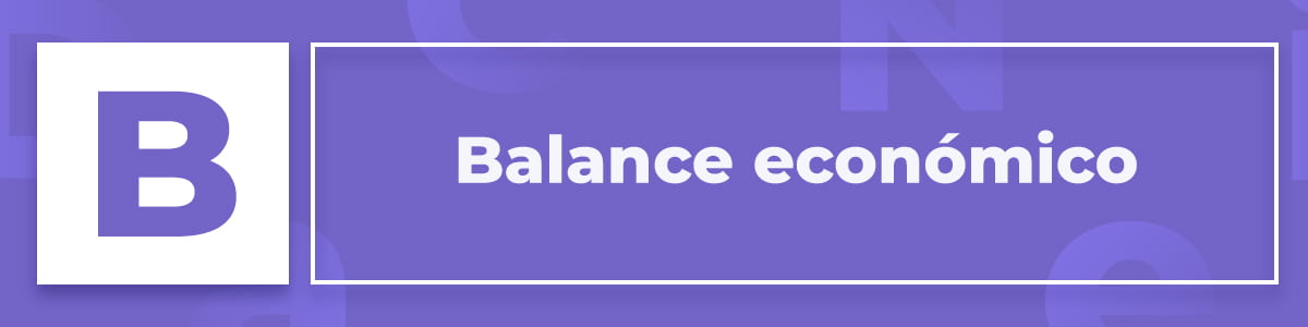 Qué es el balance económico